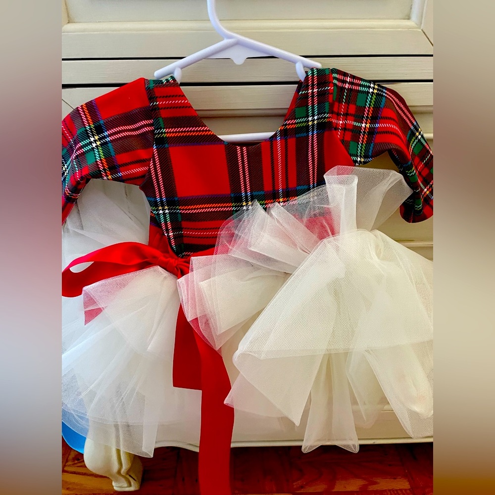 Baby girl boutique holiday dress